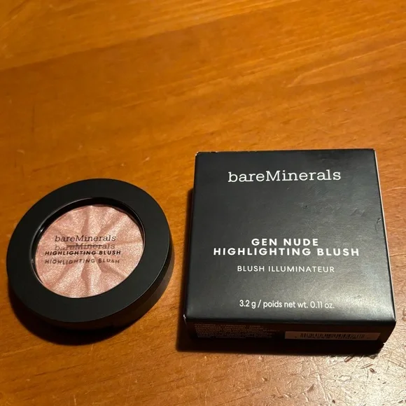 Bareminerals Gen Nude Highlighting Blush Rose Glow - Picture 3 of 16